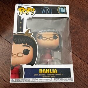 Funko Pop! Disney Wish #1391 Dahlia Red Dress Vinyl Figure